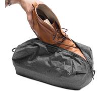 Peak Design Shoe Pouch - Schuhbeutel röße 44, ultraleicht & faltbar in 3 Farben dunkelgrau