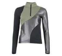 Peak Mountain Funktionslongsleeve in Khaki - Größe S | Damen Outdoor Tops Shirts