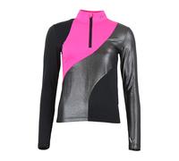 Peak Mountain Funktionslongsleeve in Silber - Größe M | Damen Outdoor Tops Shirts