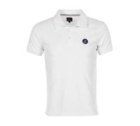 Peak Mountain Poloshirt in Weiß - Größe L | Herren Plussize