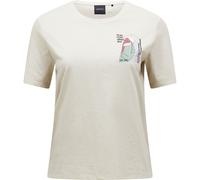 Peak Performance Damen Explore Graphic T-Shirt (Größe XS, beige)