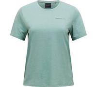 Peak Performance Damen Explore Logo T-Shirt (Größe L, tuerkis)