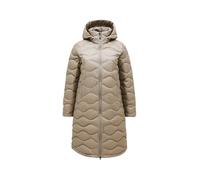 Peak Performance HeliuDown Coat women Coats|Down & Puffer Jackets beige in Größe:L