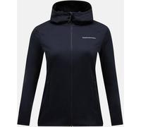 PEAK PERFORMANCE Damen Kapuzensweat W Light Zip Hood-BLACK (G80287030) XS BLACK
