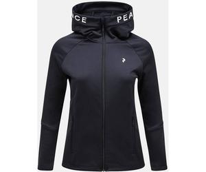 PEAK PERFORMANCE Damen Kapuzensweat W Rider Zip Hood-BLACK-BLACK (G79944040) L BLACK/BLACK/