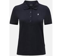 PEAK PERFORMANCE Damen Polo W Classic Cotton Polo-BLACK (G79492060) M BLACK