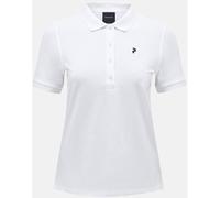 PEAK PERFORMANCE Damen Polo W Classic Cotton Polo-WHITE (G79492010) M Weiß