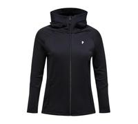 Peak Performance Damen Rider Essentials Hoodie Jacke, black-black, S