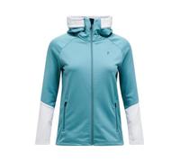 Peak Performance Damen Rider Essentials Hoodie Jacke (Größe S, tuerkis)