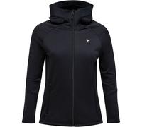 Peak Performance Damen Rider Essentials Hoodie Jacke (Größe S, schwarz)