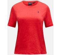 PEAK PERFORMANCE Damen Shirt W Explore Graphic Tee-BRILLIANT RED (G79742210) L BRILLIANT RED