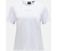 PEAK PERFORMANCE Damen Shirt W Explore Graphic Tee-WHITE-BRILLIANT RE (G79742240) M WHITE/BRILLIANT RED/