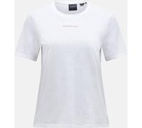 PEAK PERFORMANCE Damen Shirt W Explore Graphic Tee-WHITE-BRILLIANT RE (G79742240) XL Weiß
