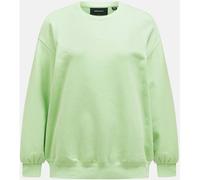 PEAK PERFORMANCE Damen Sweatshirt W Original Terry Crew-VIVID GREEN (G80274050) S Grün