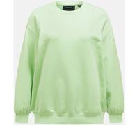 PEAK PERFORMANCE Damen Sweatshirt W Original Terry Crew-VIVID GREEN (G80274050) XS VIVID GREEN