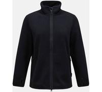PEAK PERFORMANCE Damen Sweatshirt W Pile Zip Jacket-BLACK (G80290060) L Schwarz