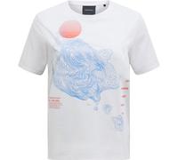Peak Performance Explore Graphic Damen T-Shirts grau Größe L Trekking Schnell trocknend