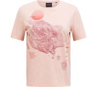 Peak Performance Explore Graphic Damen T-Shirts orange Größe M Trekking Schnell trocknend
