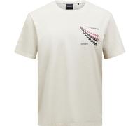 Peak Performance Explore Graphic Herren T-Shirts beige Größe S Lifestyle Schnell trocknend