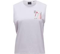 Peak Performance Explore Graphic SL Top Damen Tanktops weiss Größe L Trekking Schnell trocknend