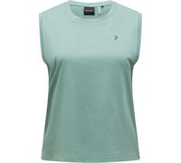 Peak Performance Damen Explore Graphic SL Top (Größe L, gruen)