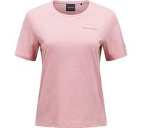 Peak Performance Explore Logo Damen T-Shirts rosa Größe L Trekking Elastisch