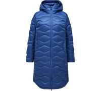 Peak Performance Helium Down Mantel Damen Winterjacke blau Größe M Lifestyle Isolierend Wasserabweisend