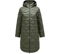 Peak Performance Helium Down Mantel Damen Winterjacke oliv Größe S Lifestyle Isolierend Wasserabweisend
