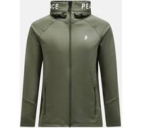 Peak Performance Rider Zip Hood M - Fleecepullover - Herren XL Dark Green