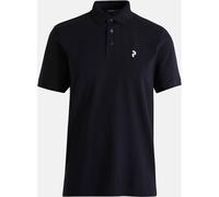 PEAK PERFORMANCE Herren Polo M Classic Cotton Polo-BLACK (G78449040) XL BLACK