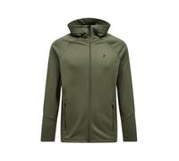 Peak Performance Herren Rider Essentials Hoodie Jacke (Größe S, oliv)