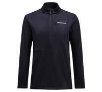 Peak Performance Herren Trail Polartec Half Zip Pullover, Black, L