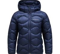 Peak Performance Juniors' Helium Down Hood Jacket Blue Shadow 140