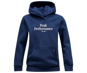 Peak Performance - Kid's Junior Original Hood - Hoodie, Gr. 128 130, blau (BlueShadow/OffWhite)