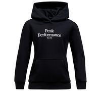 Peak Performance - Kid's Junior Original Hood - Hoodie, Gr. 158 160, schwarz (Black/OffWhite)