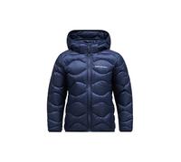 Peak Performance Kinder Helium Down Hoodie Jacke, blue shadow, 160