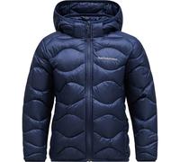 Peak Performance Kinder Helium Down Hoodie Jacke (Größe 120, blau)
