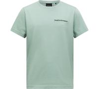 Peak Performance Kinder Original Small Logo T-Shirt (Größe 130, gruen)