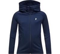 Peak Performance Kinder Rider Essentials Hoodie Jacke, blue shadow-blue shadow, 160