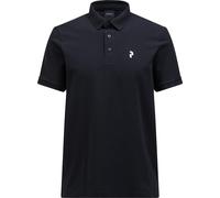 Peak Performance Men's Classic Cotton Polo Black XXL