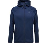 Peak Performance Herren Rider Essentials Midlayer Zip Hood Blue Shadow : M