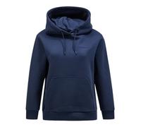 Peak Performance Original Small Logo Hood W - Fleecepullover - Damen S Blue