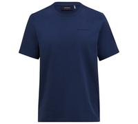 Peak Performance - Original Small Logo Tee - T-Shirt, Gr. L, blau (BlueShadow)