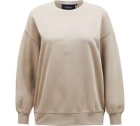 Peak Performance Original Terry Damen Pullover beige Größe L Lifestyle Elastisch