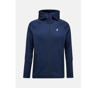 Peak Performance Herren Rider Essentials Midlayer Zip Hood Blue Shadow : M