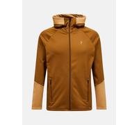 Peak Performance Rider Essentials Midlayer Zip Hood Men Earthy Summit Größe M