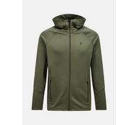 Peak Performance Rider Essentials Midlayer Zip Hood Men Pine Needle Größe 2xl
