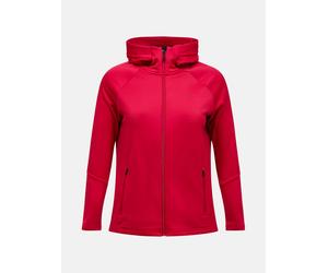 Peak Performance Rider Essentials Midlayer Zip Hood Women Tech Burgundy Größe L