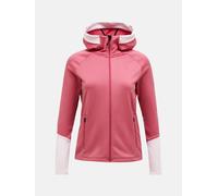 Peak Performance Rider Essentials Zip Ho-MOUNTAIN BLUSH Kapuzenpullover Damen - MOUNTAIN BLUSH/FROSTED BLOSSOM/ XL MOUNTAIN BLUSH/FROSTED BLOSSOM/