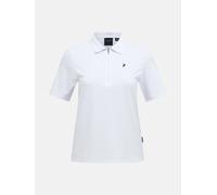 PEAK PERFORMANCE W Comfort Zip Polo-WHITE Damen | White | XL